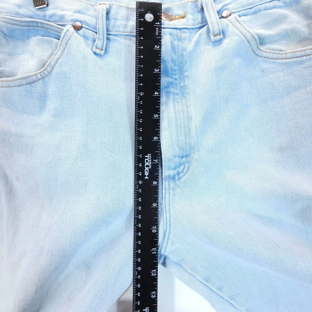 Vintage‎ Wrangler Jeans Mens 33X32 Light Wash Straight Leg Denim Streetwear